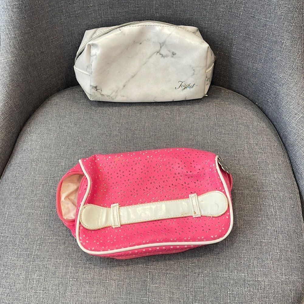 2 pre-Loved makeup bags